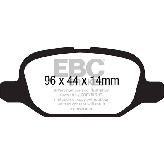 EBC Yellowstuff Street And Track Brake Pads (DP-4