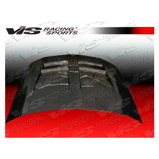 VIS Racing TSW Style Black Carbon Fiber Hood-2