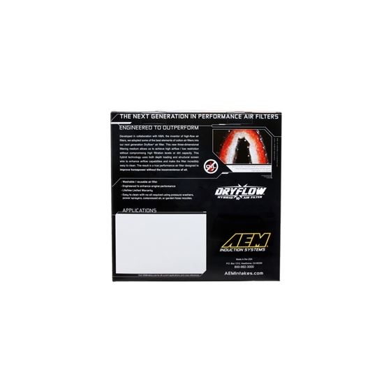 AEM DryFlow Air Filter (AE-07087)-2