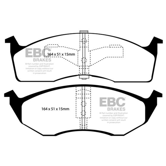 EBC Yellowstuff Street And Track Brake Pads (DP-4