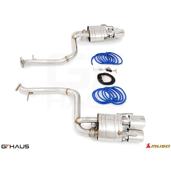 GTHAUS Musa GTC (VC Control) Exhaust; ; Stainle-2