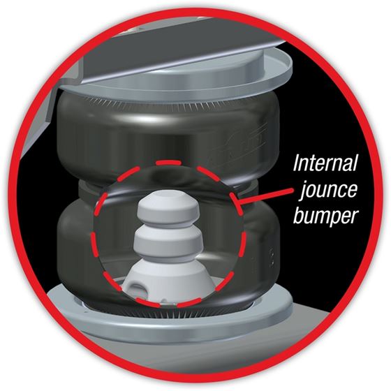 Air Lift Replacement Air Spring - Loadlifter 500-2