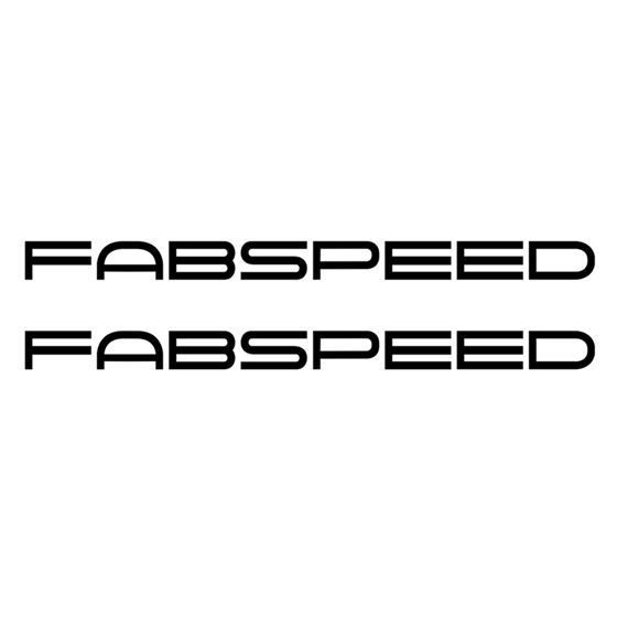 Fabspeed Motorsport Die-Cut Decals (FS.DECSET.S-2