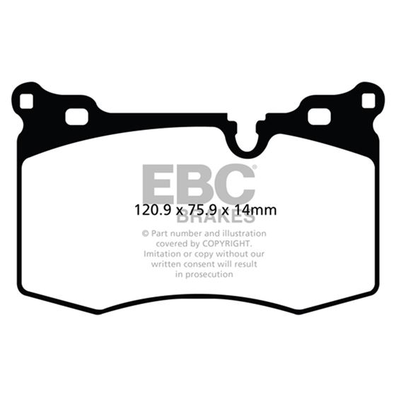 EBC Yellowstuff Street And Track Brake Pads (DP-4