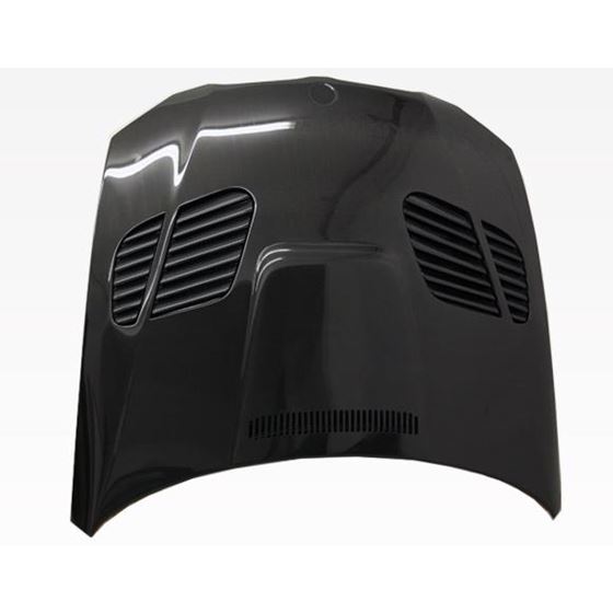 VIS Racing GTR Style Black Carbon Fiber Hood-2