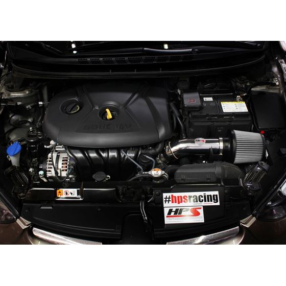 HPS Performance 827 538P Shortram Air Intake Kit-2