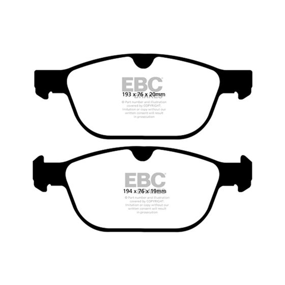 EBC Ultimax OEM Replacement Brake Pads (UD1412)-4