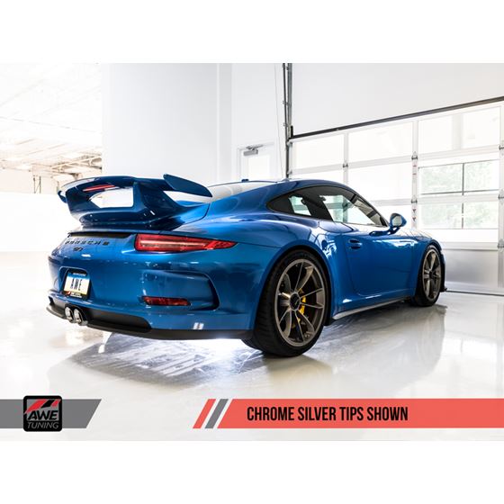 AWE Center Muffler Delete for Porsche 991.1 / 9-4