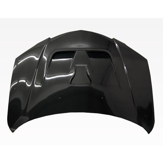 VIS Racing Fuzion Style Black Carbon Fiber Hood-4