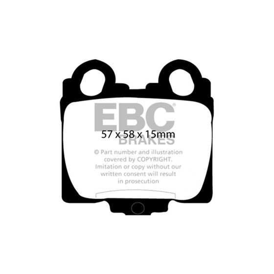 EBC Ultimax OEM Replacement Brake Pads (UD771)-4
