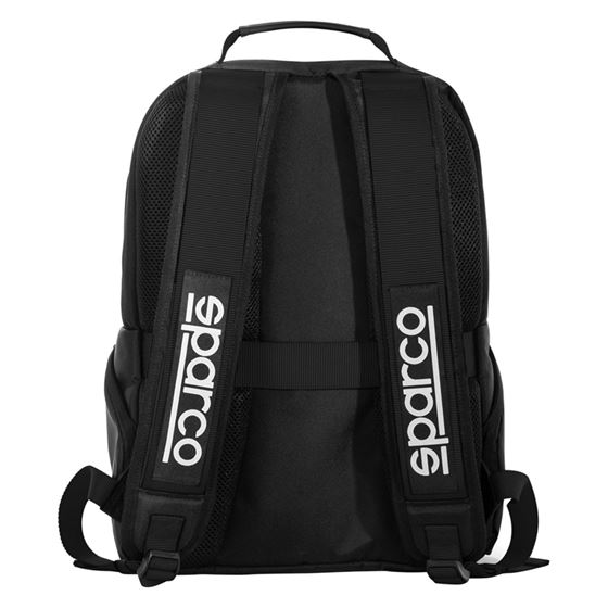 Sparco Stage Series Backpack, Black/Black (01644-2