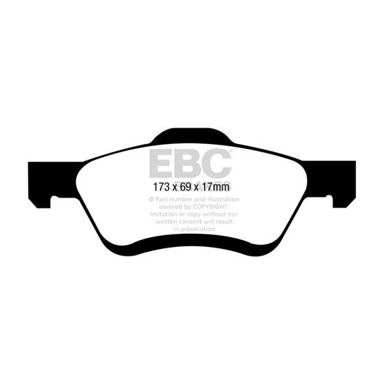 EBC Truck/SUV Extra Duty Brake Pads (ED91709/2)-4