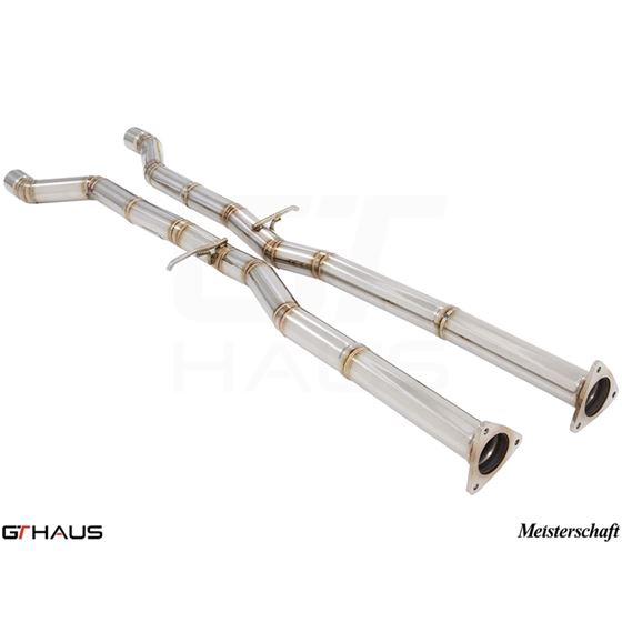 GTHAUS Cat-Back Mid Pipe (GT/GT Speed)- Stainles-4