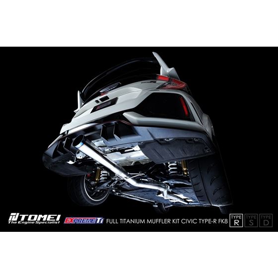 Tomei Expreme Ti Type R Exhaust System for Honda-4