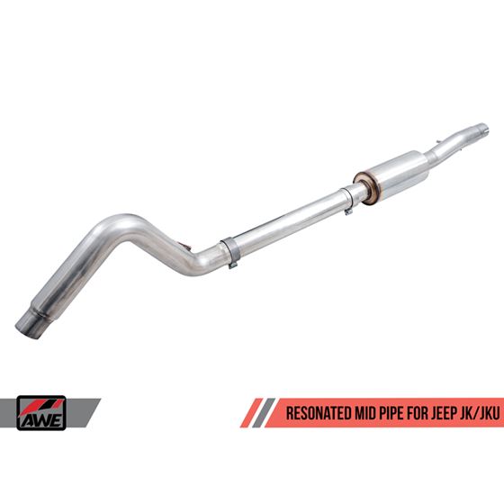 AWE Resonated Mid Pipe for Jeep JK/JKU 3.6L (30-2