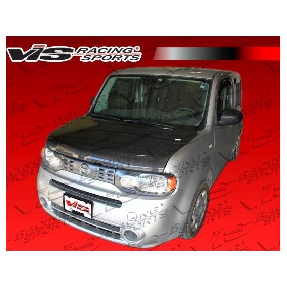 VIS Racing OEM Style Black Carbon Fiber Hood-2