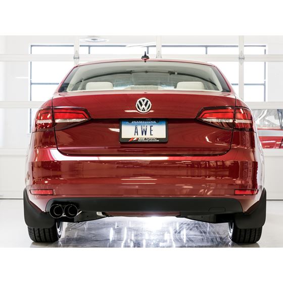 AWE Track Edition Exhaust for MK6 Jetta 1.4T -4