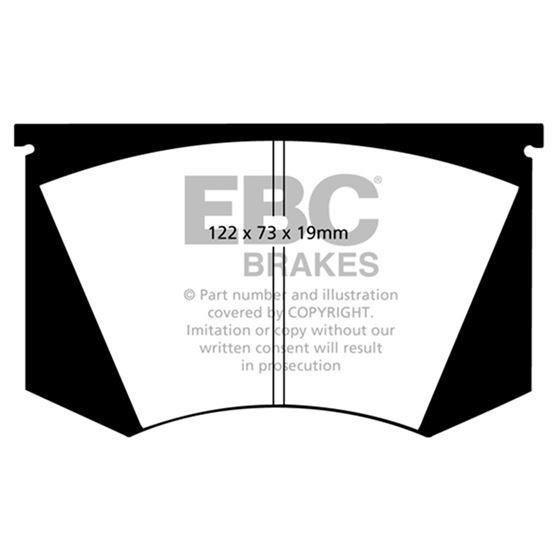 EBC Yellowstuff Street And Track Brake Pads (DP-4
