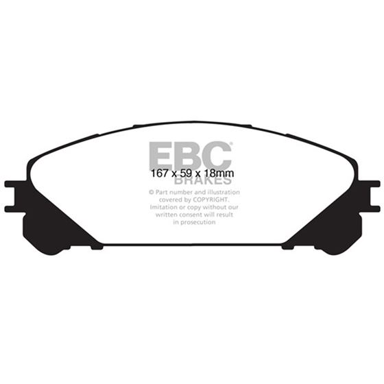 EBC Ultimax OEM Replacement Brake Pads (UD1324)-4