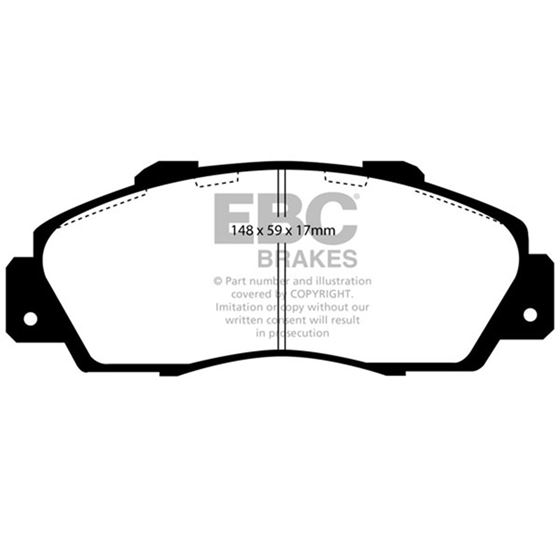 EBC Ultimax OEM Replacement Brake Pads (UD503)-4