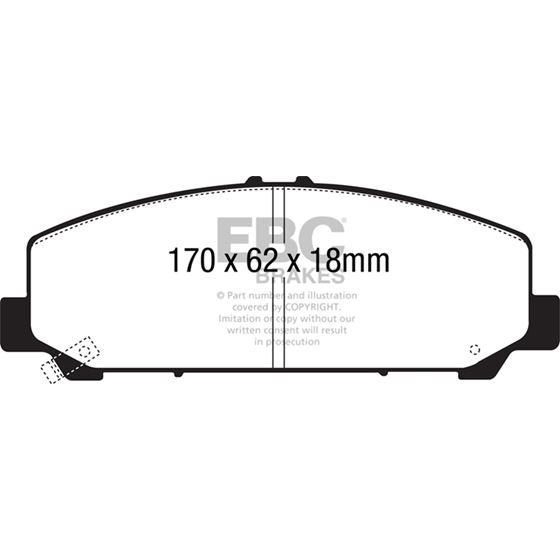 EBC Truck/SUV Extra Duty Brake Pads (ED91808)-4