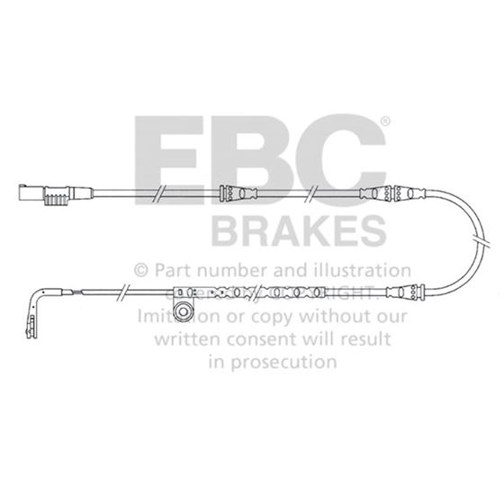 EBC Brake Wear Lead Sensor Kit (EFA151)-2