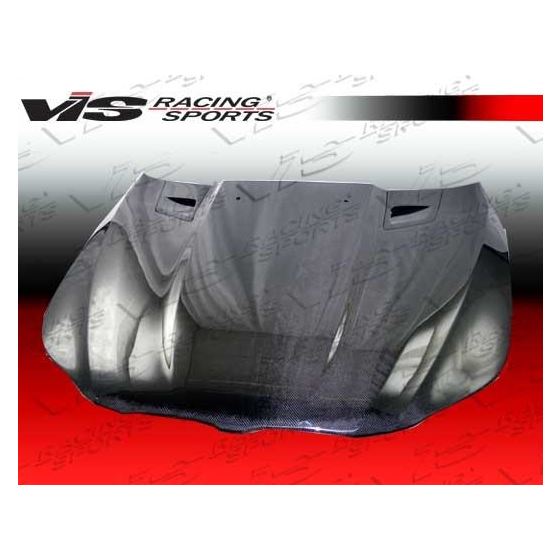 VIS Racing Penta Style Black Carbon Fiber Hood-2