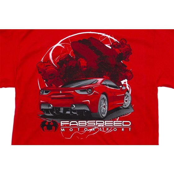 Fabspeed Motorsport T-Shirt - Ferrari 488 (FS.T-2