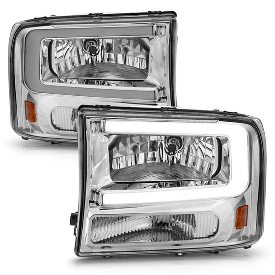 Anzo Crystal Headlight Set for 2000-2004 Ford Ex-2