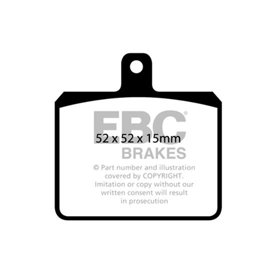 EBC Ultimax OEM Replacement Brake Pads (UD2136)-4