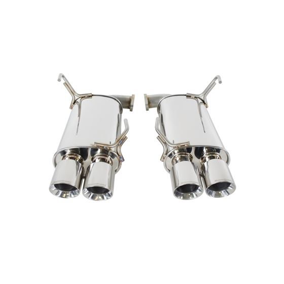 GrimmSpeed Catback Exhaust System, Resonated - 2-4