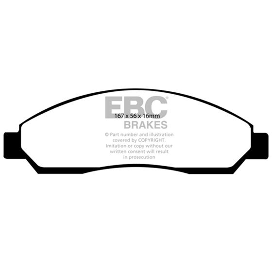 EBC Ultimax OEM Replacement Brake Pads (UD1039)-4