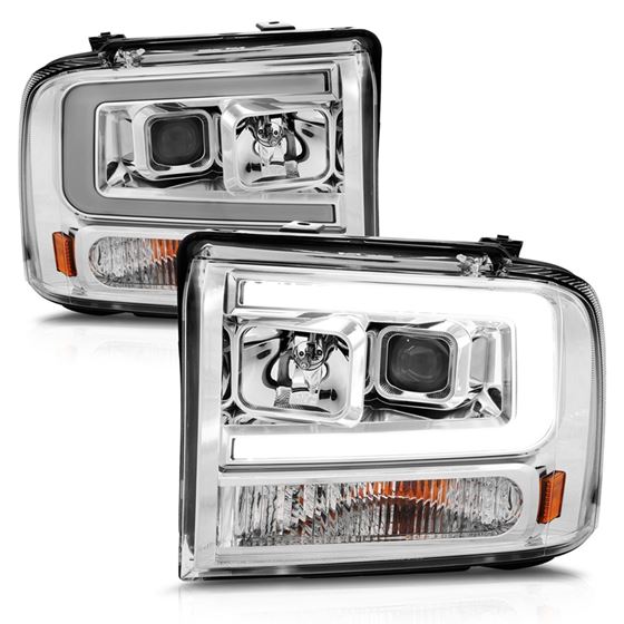 Anzo Projector Headlight Set for 2005 Ford Excur-2