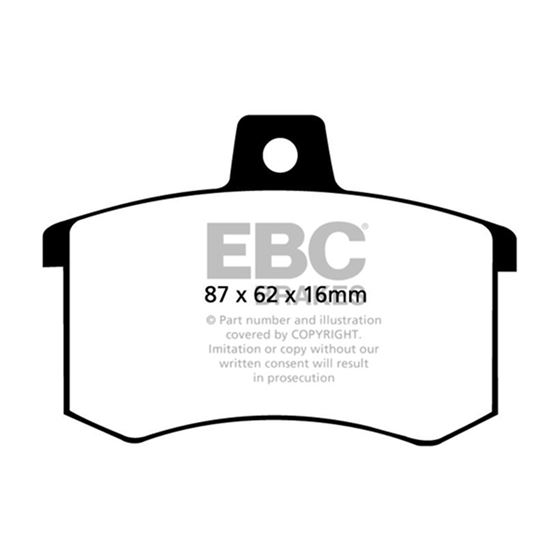 EBC Ultimax OEM Replacement Brake Pads (UD228)-4