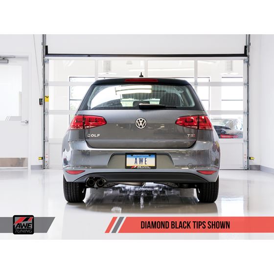 AWE Track Edition Exhaust for VW MK7 Golf 1.8T-4