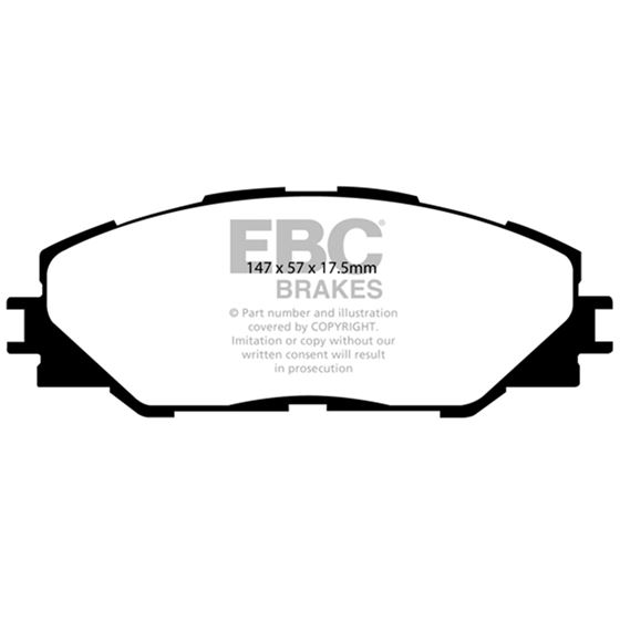 EBC Ultimax OEM Replacement Brake Pads (UD1211)-4