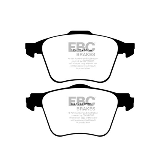 EBC Ultimax OEM Replacement Brake Pads (UD1003)-4