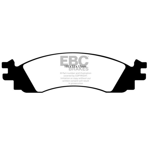 EBC 6000 Series Greenstuff Truck/SUV Brakes Dis-4