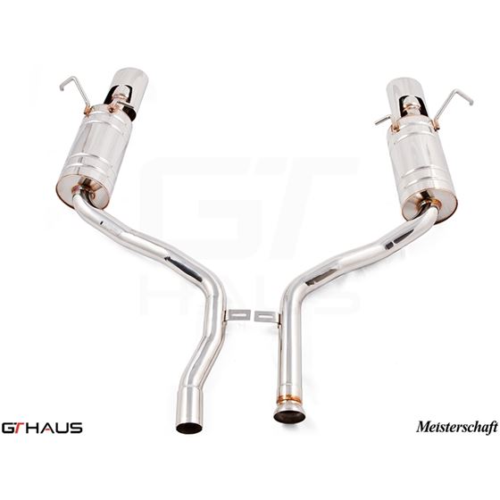 GTHAUS GT Racing Exhaust- Stainless- ME0241231-2