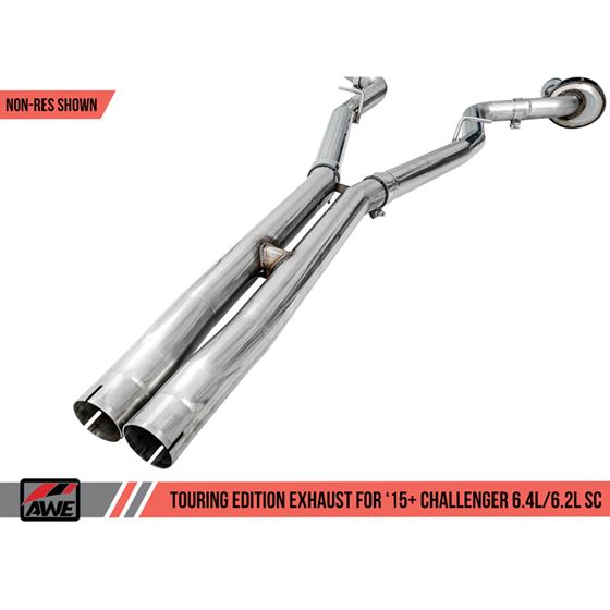 AWE Touring Edition Exhaust for 15+ Challenger-4