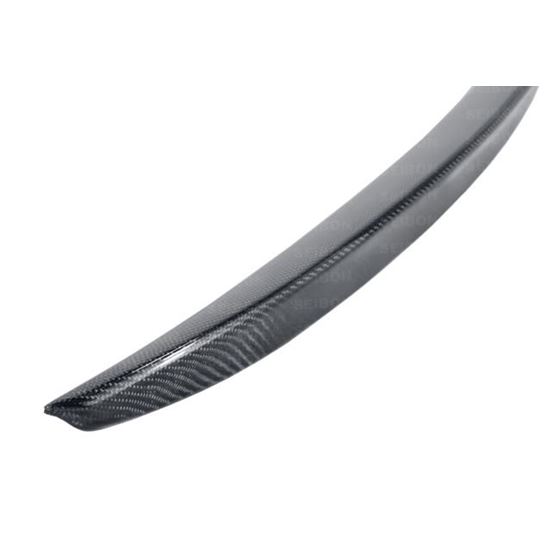 Seibon OEM-style carbon fiber rear spoiler for 2-4