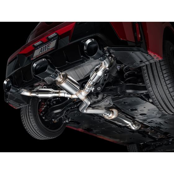 AWE Tuning Touring Edition Exhaust - Diamond Bl-2