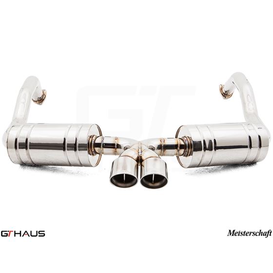 GTHAUS GT Racing Exhaust- Stainless- PO0111202-2