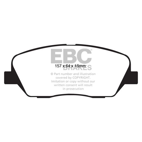 EBC Ultimax OEM Replacement Brake Pads (UD1385)-4