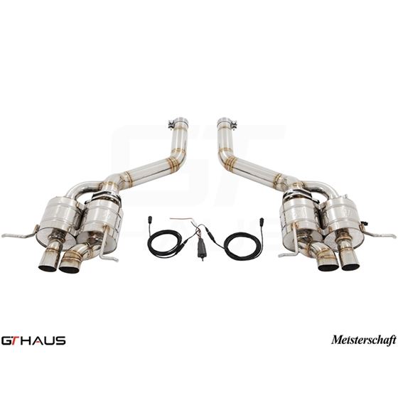 GTHAUS GTC Exhaust (EV Control)- Stainless- BE02-2