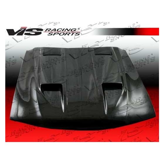 VIS Racing Mach 5 Style Black Carbon Fiber Hood-2