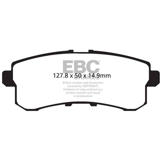 EBC Truck/SUV Extra Duty Brake Pads (ED91876)-4