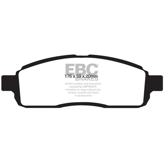EBC Ultimax OEM Replacement Brake Pads (UD1392)-4