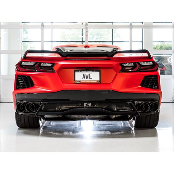 AWE Track Edition Exhaust for C8 Corvette - Dia-4