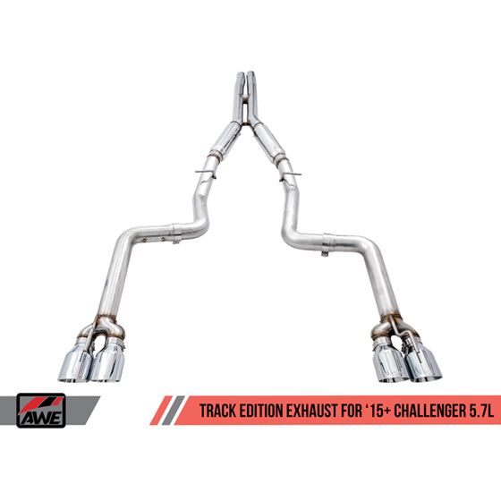 AWE Track Edition Exhaust for 17+ Challenger 5.-4